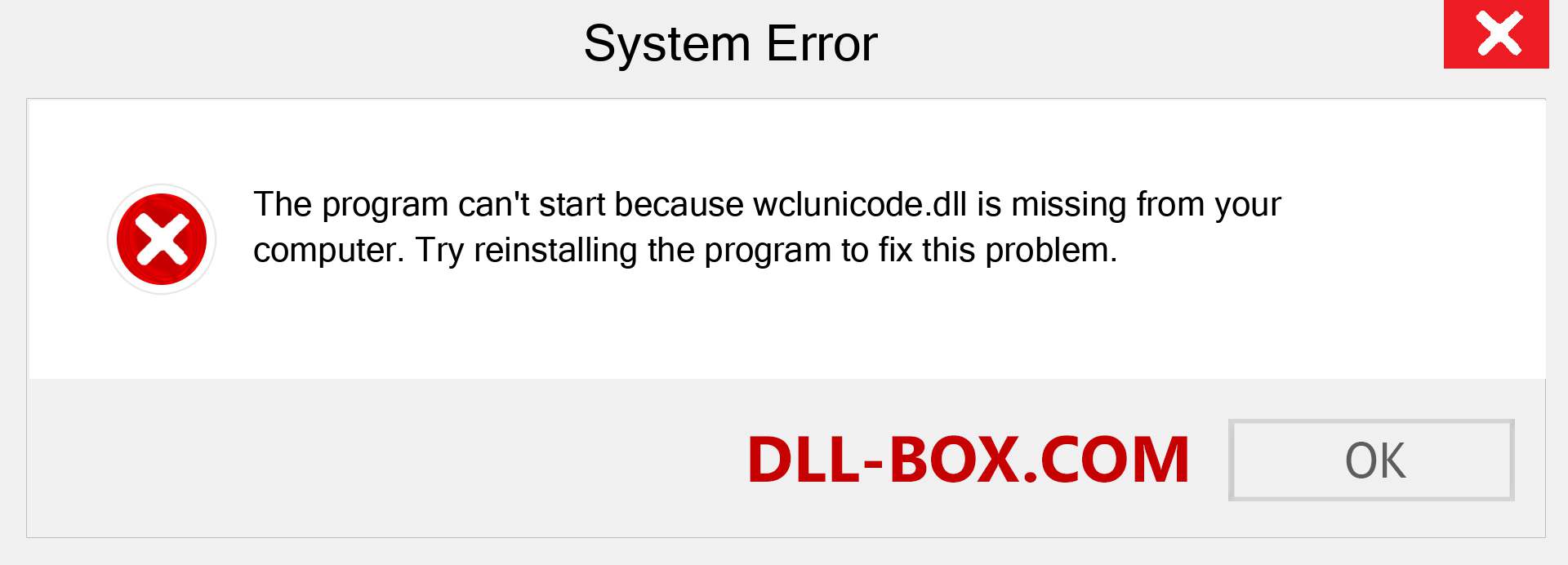  wclunicode.dll file is missing?. Download for Windows 7, 8, 10 - Fix  wclunicode dll Missing Error on Windows, photos, images